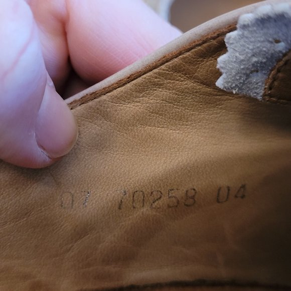 Lloyd Brogue Double Monk Beige Patent Leather Women Shoes SIze 07 but fits 08 - Picture 14 of 14